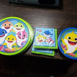 Baby Shark Birthday Party Set